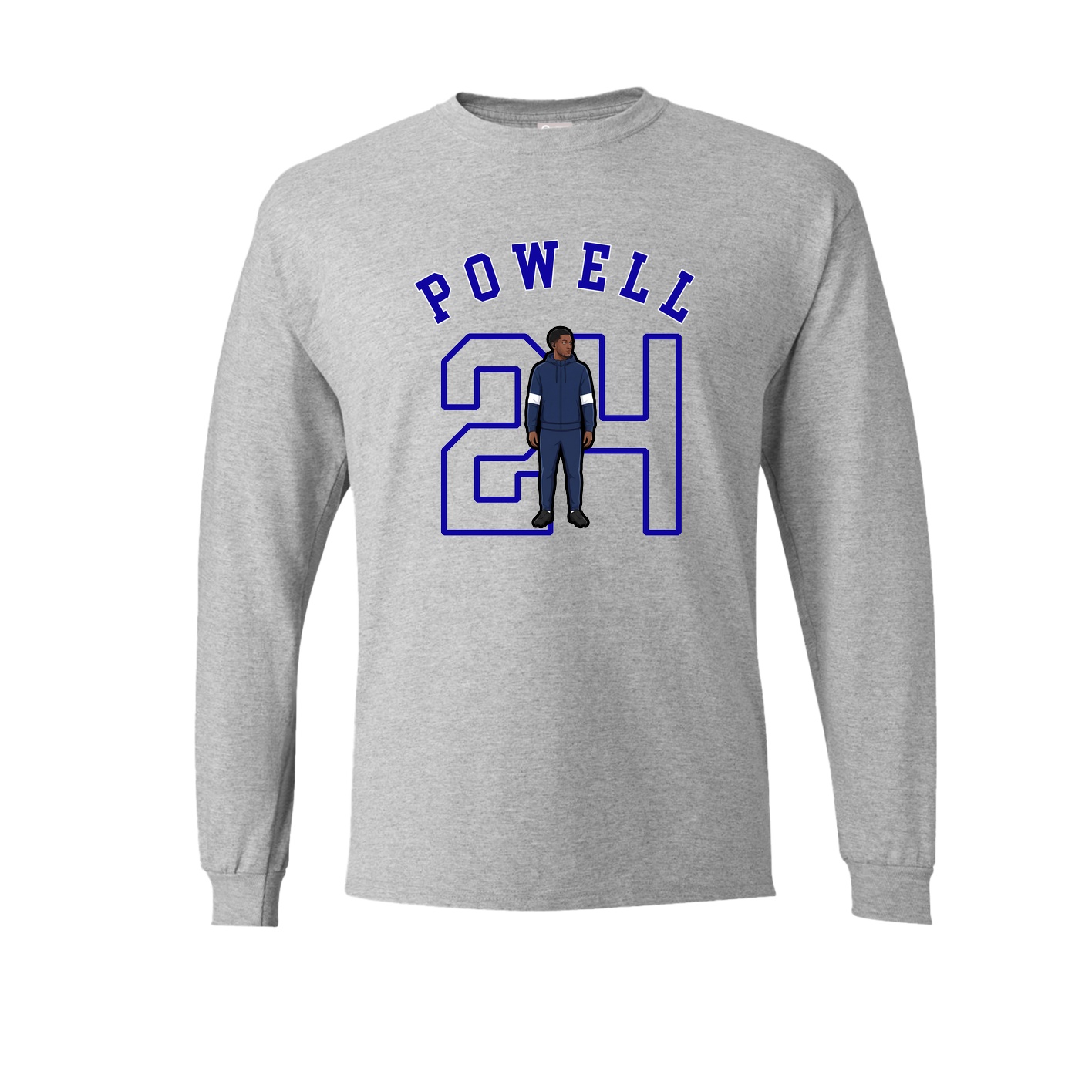 Long Sleeve Tee — Shirsey Arch in Grey