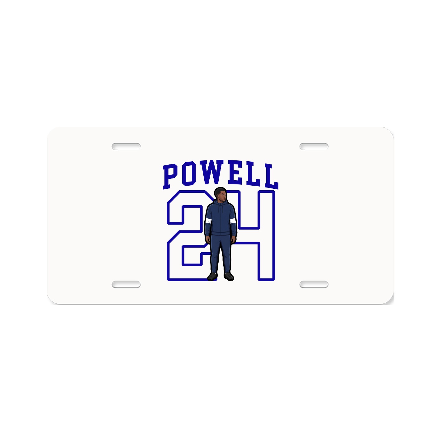 Aluminum License Plate