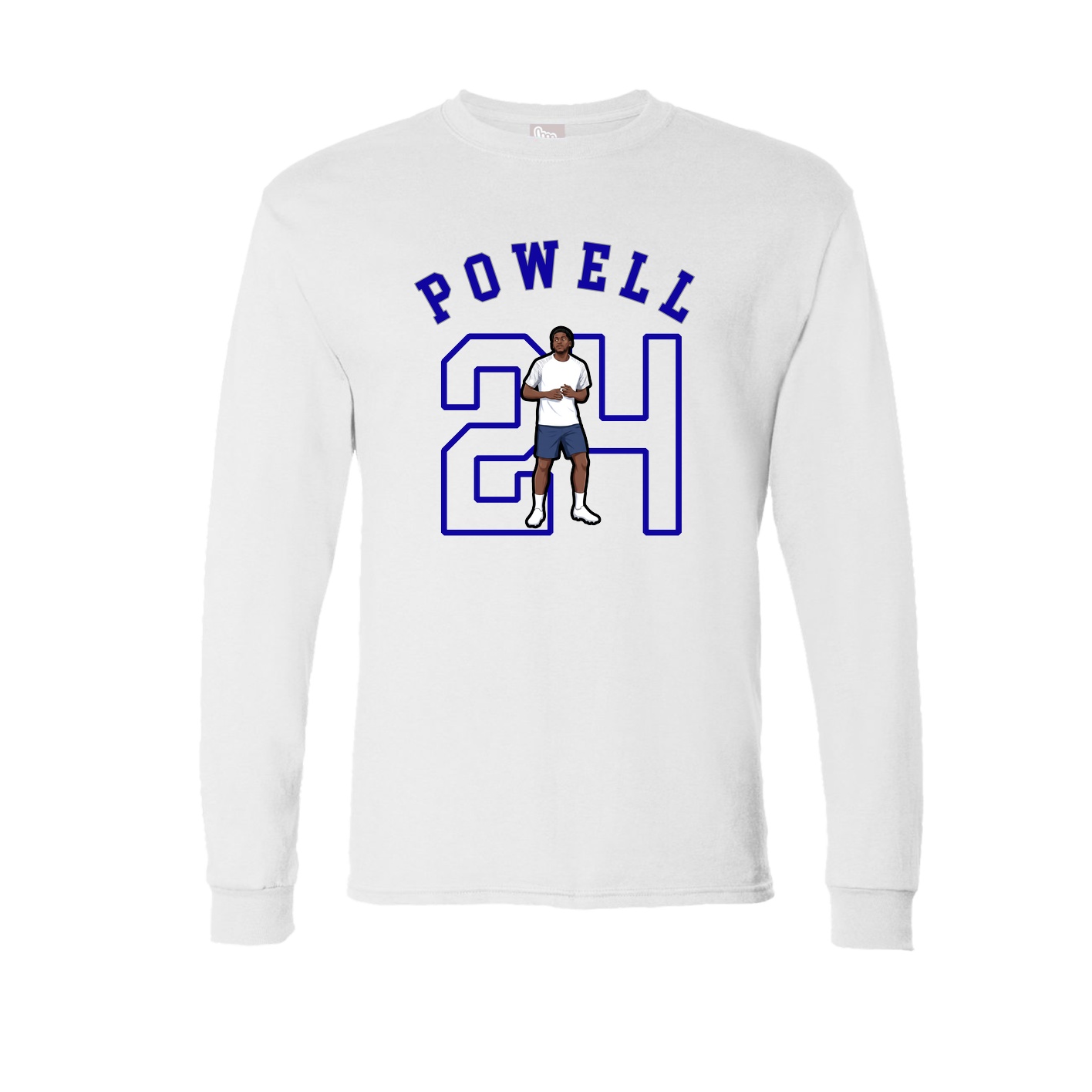 Long Sleeve Tee — Shirsey Arch in White