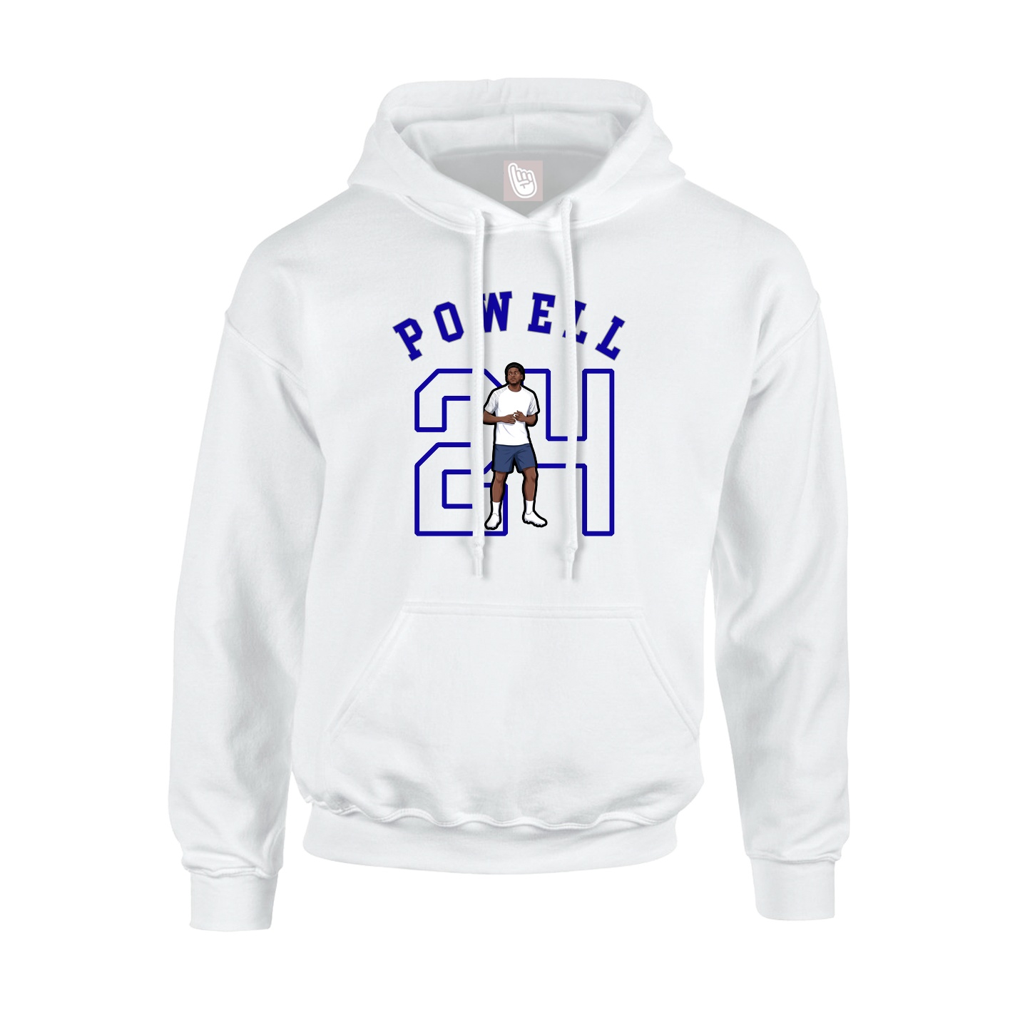 Hoodie — Shirsey Arch in White