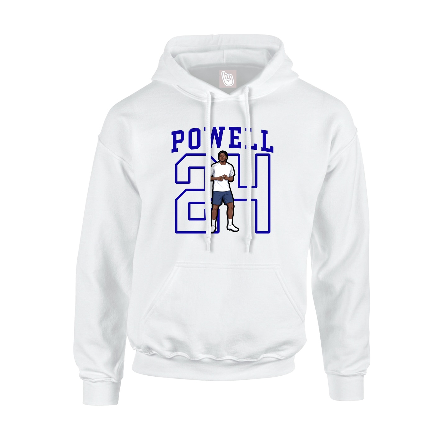 Hoodie — Shirsey in White