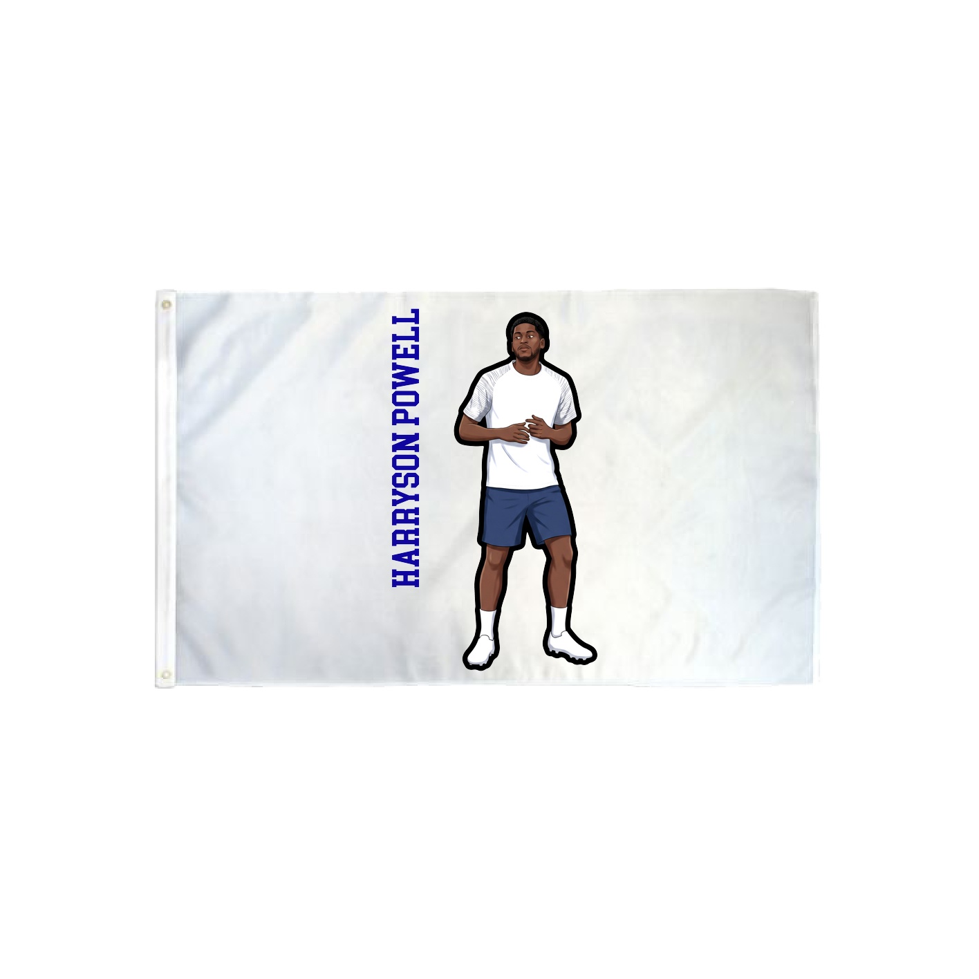 3x5 Flag — Name Vertical in Classic