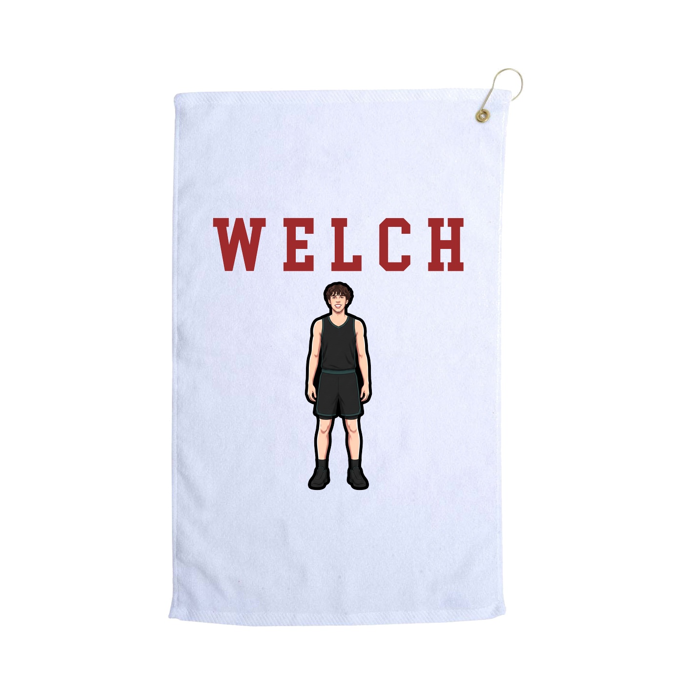 Golf Towel — Shirsey in White