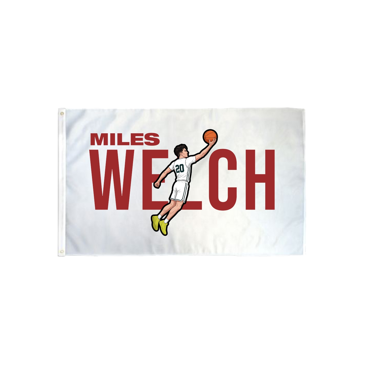 3x5 Flag — Player Name in Classic