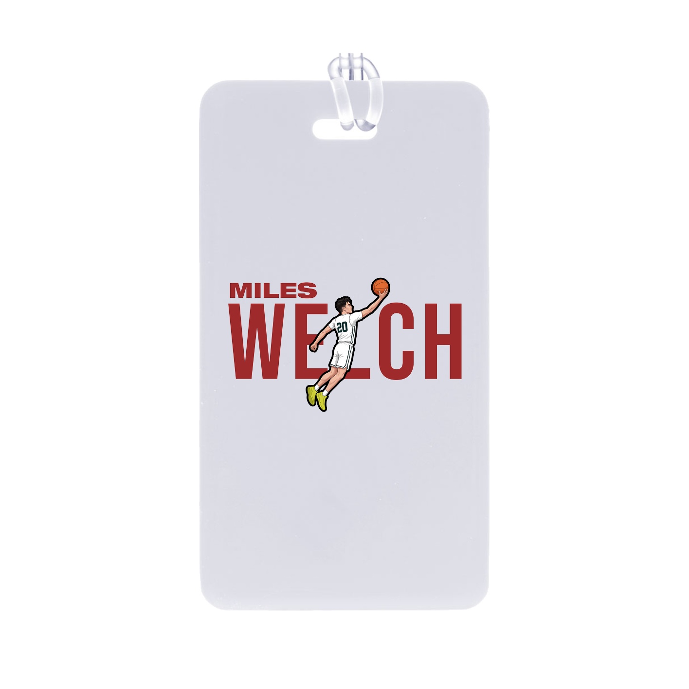 Bag Tag — Player Name in Classic