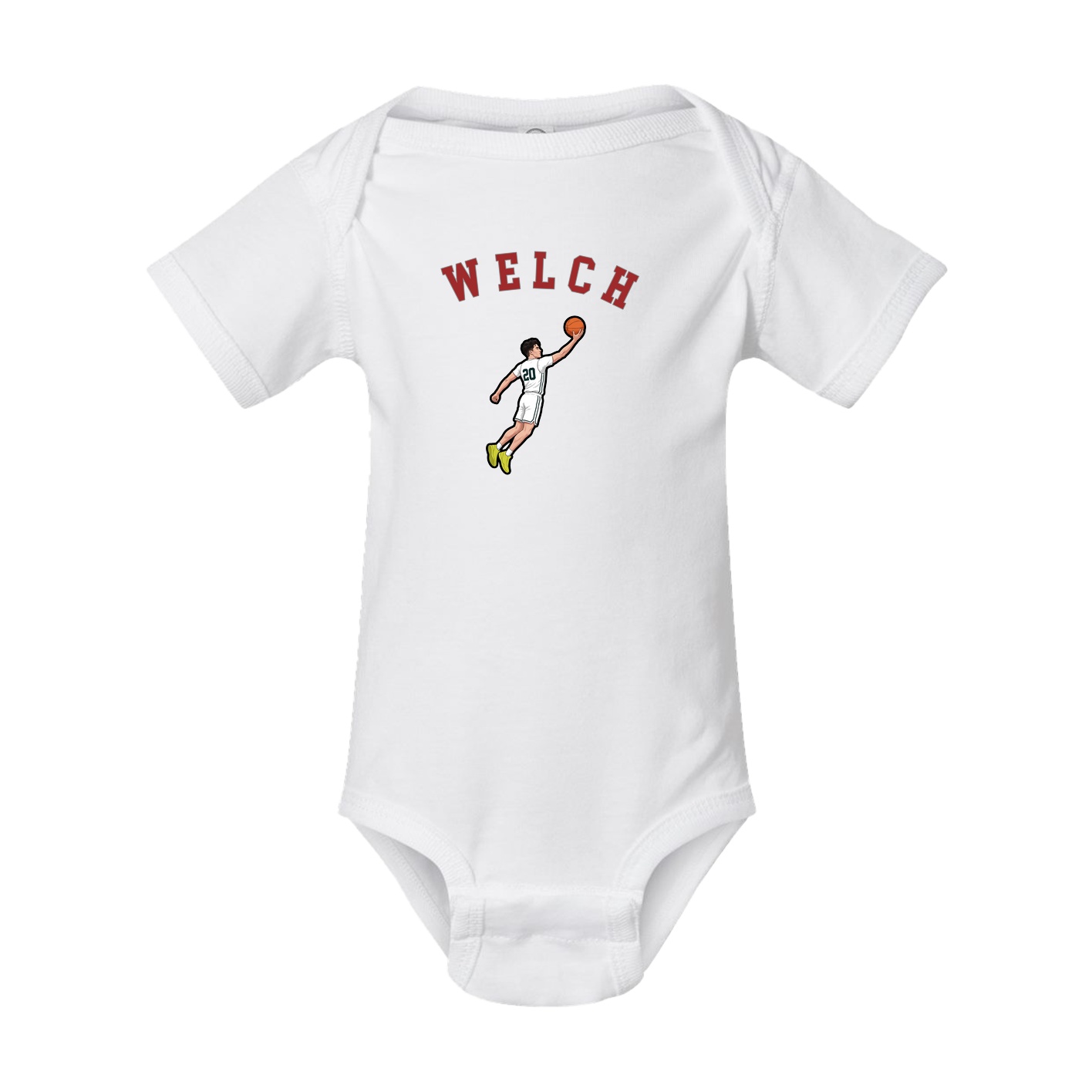 Baby Onesie — Shirsey Arch in White