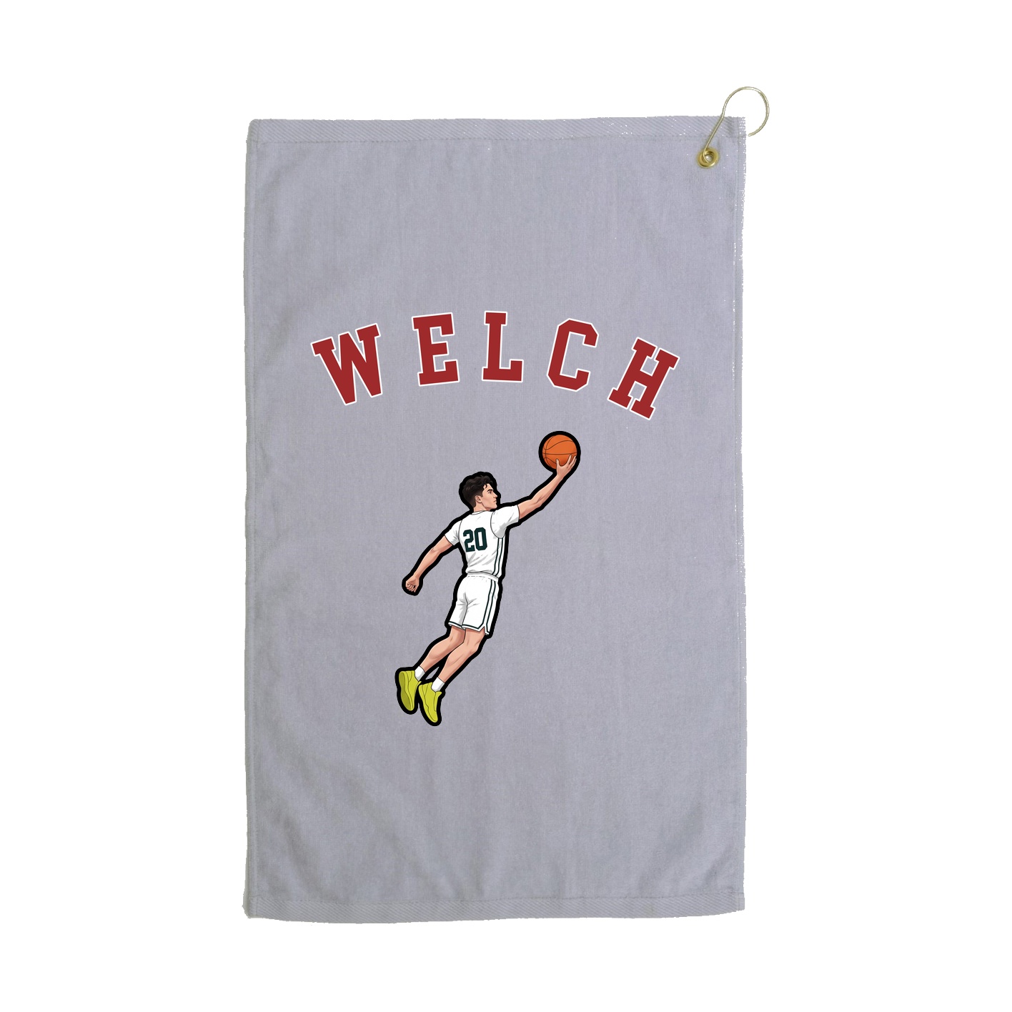 Golf Towel — Shirsey Arch in Grey