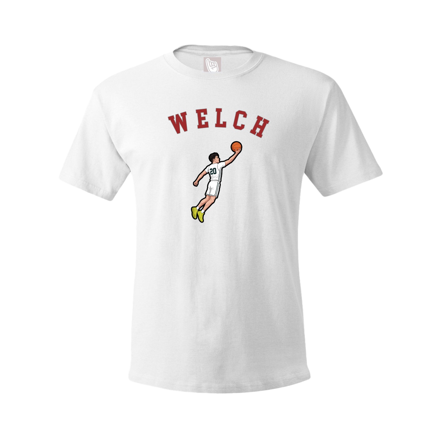 Youth Tee — Shirsey Arch in White
