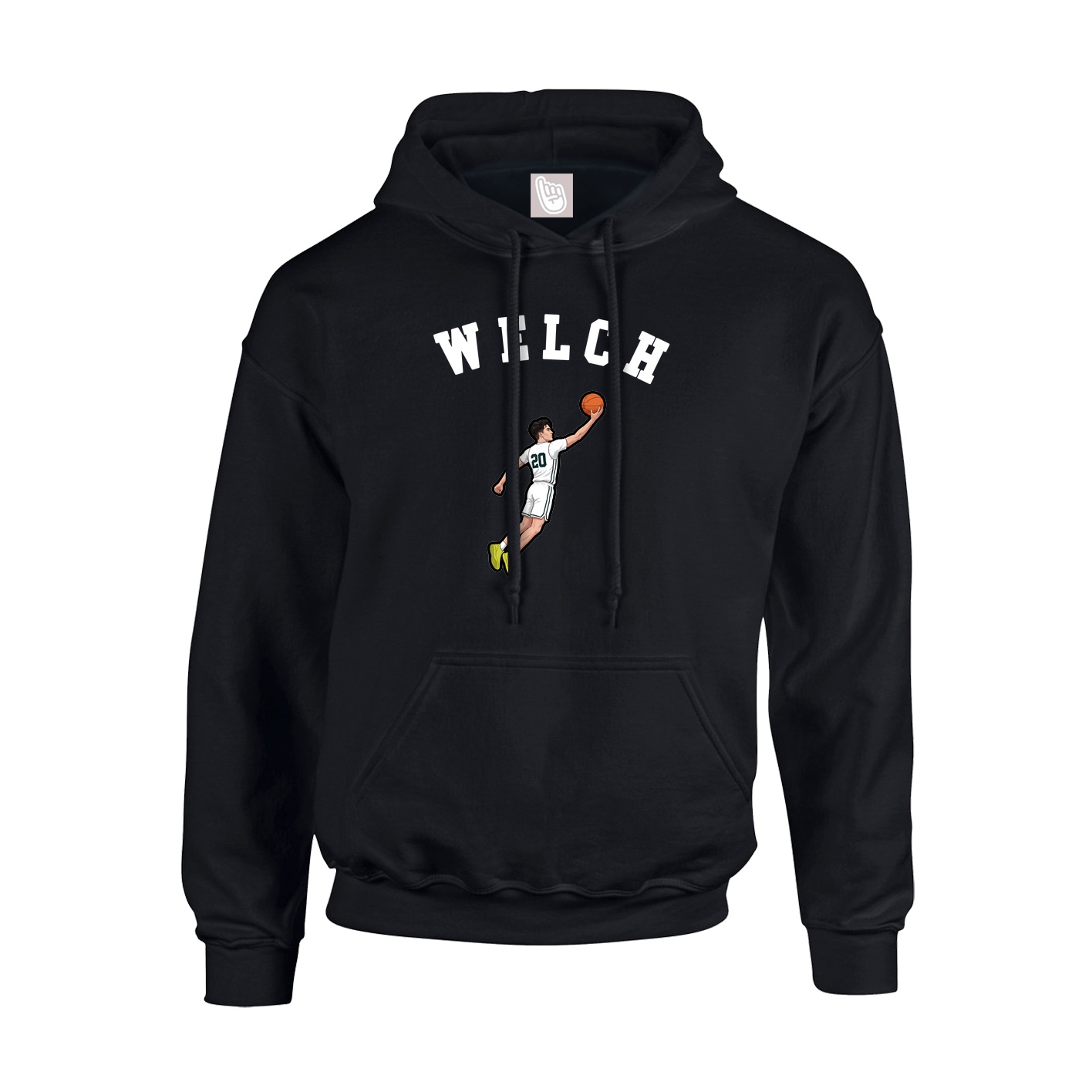 Hoodie — Shirsey Arch in Black