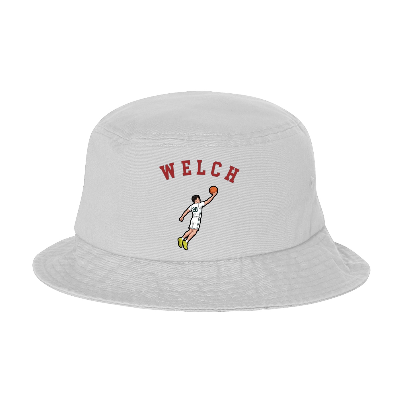 Bucket Cap — Shirsey Arch in White