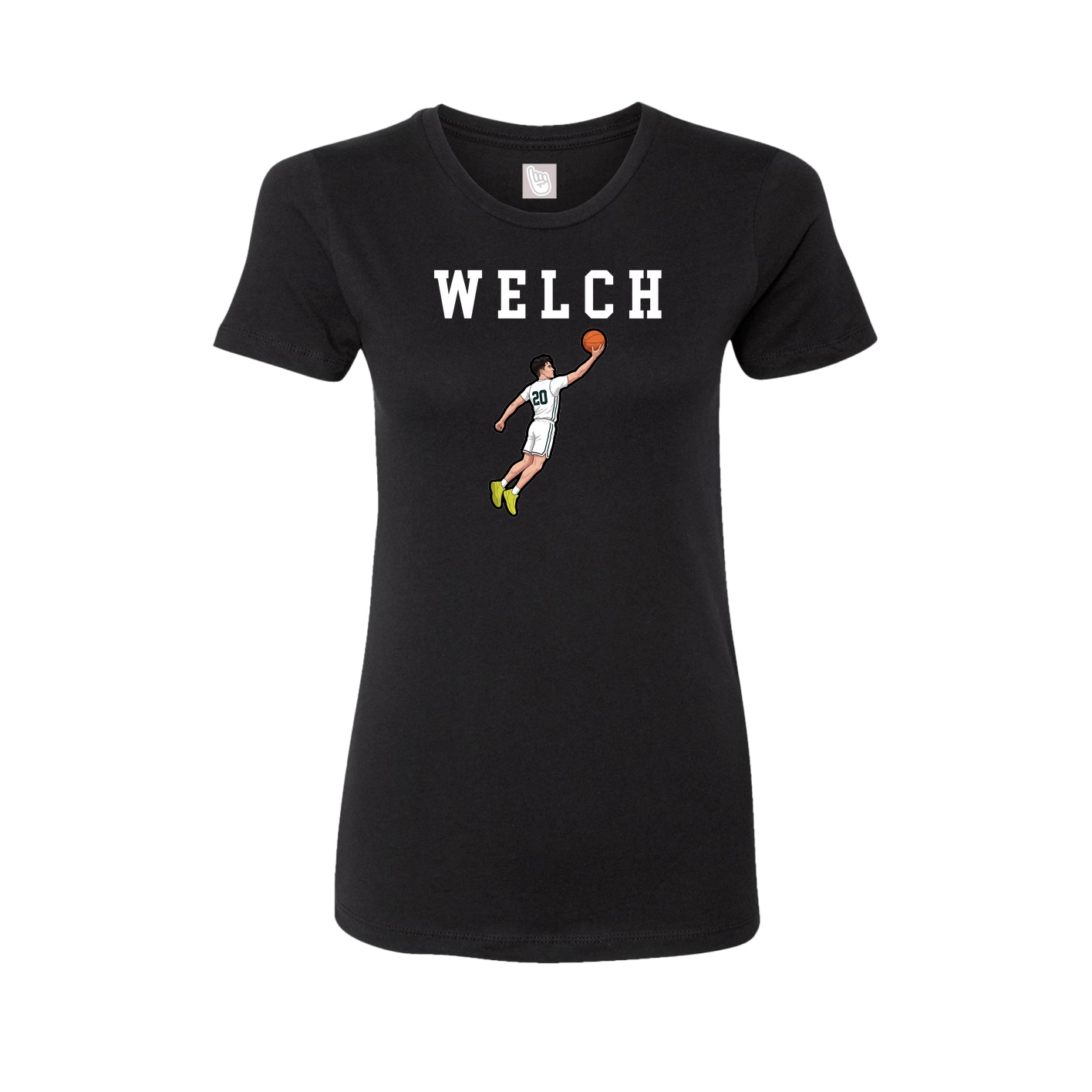 Fitted Women's Tee — Shirsey in Black