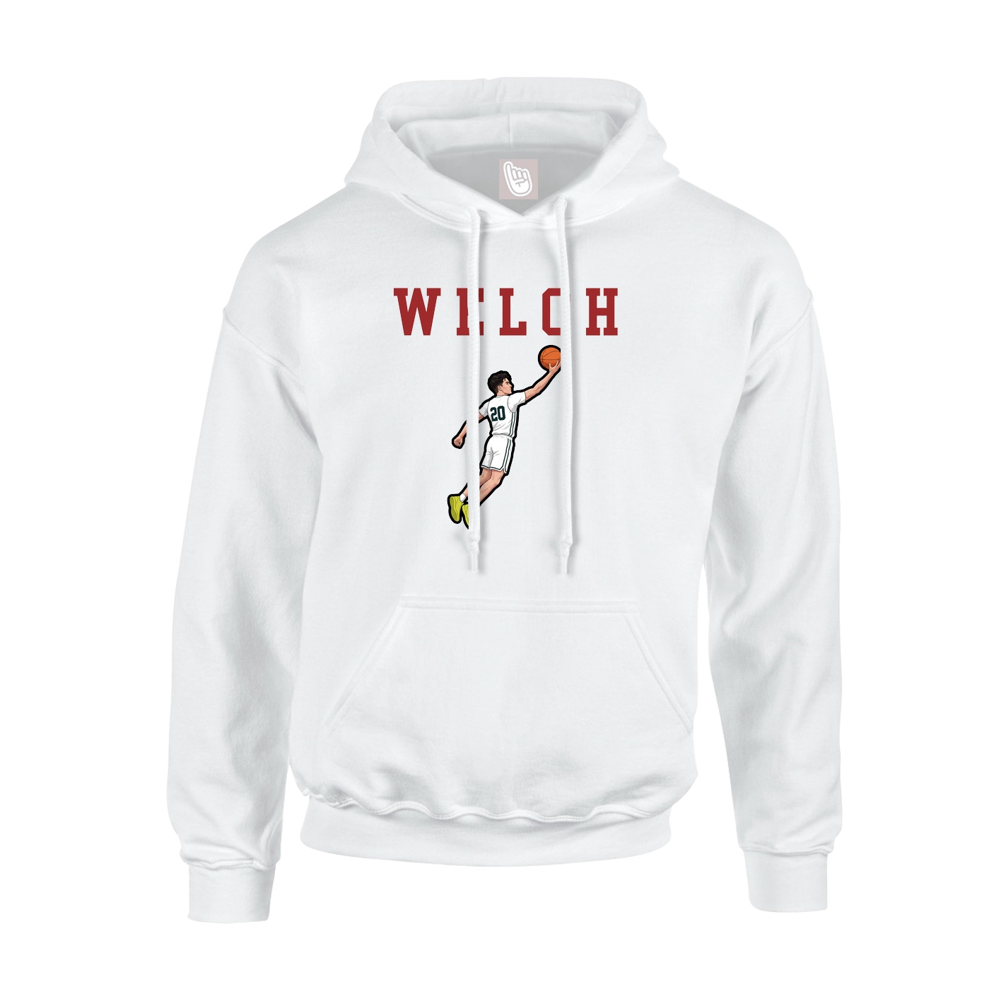 Youth Hoodie — Shirsey in White
