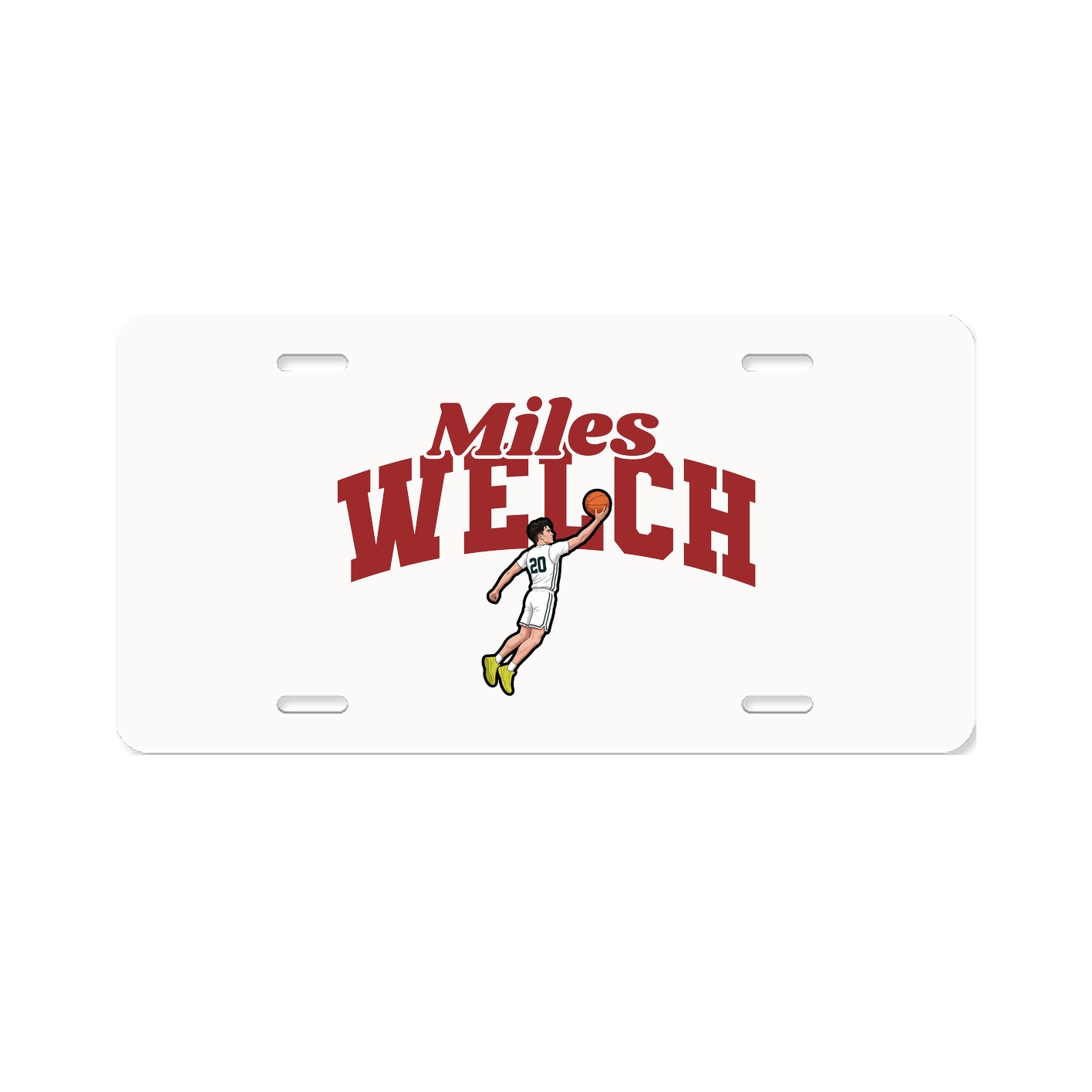 License Plate — Signature Arch in Classic