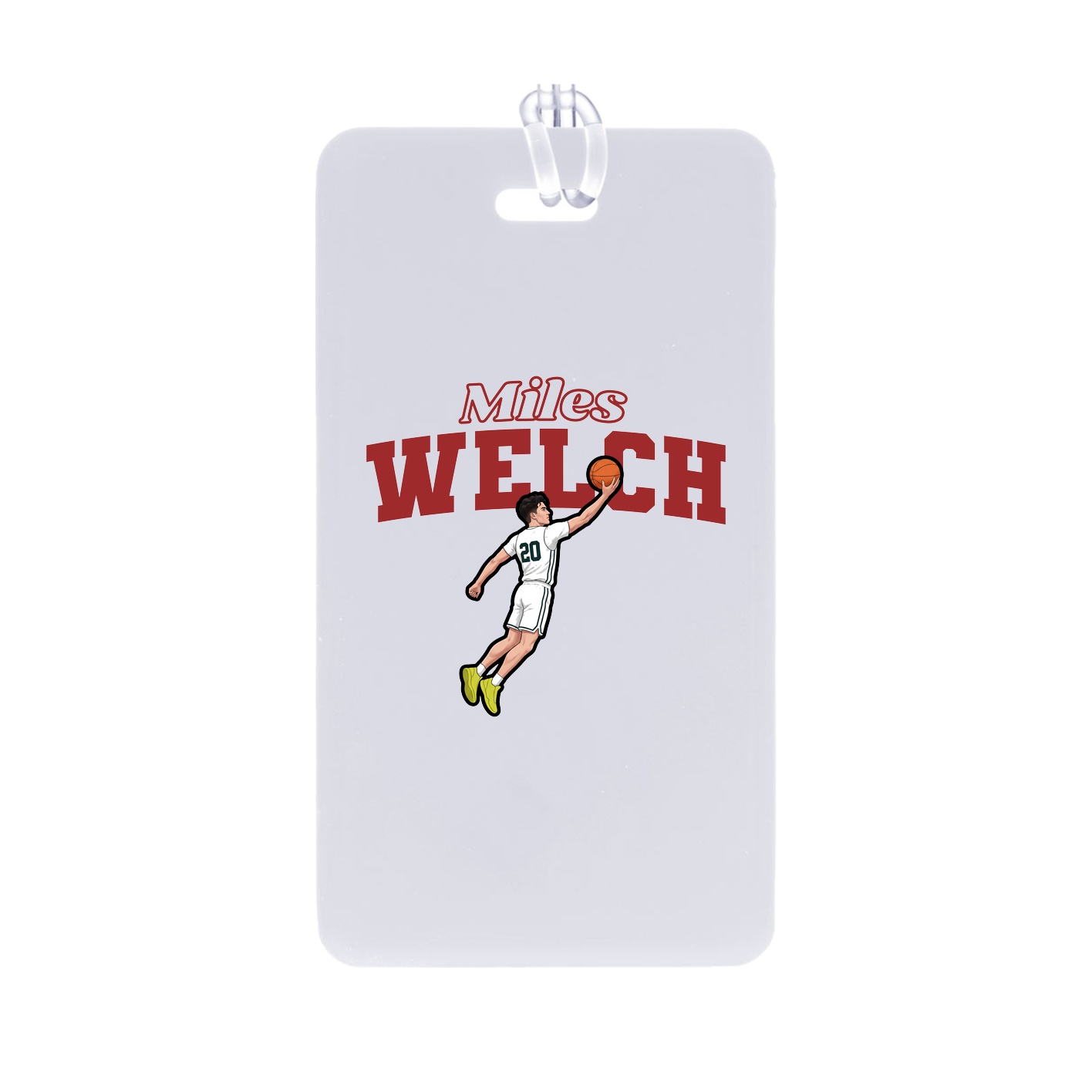 Bag Tag — Name Arch in Classic