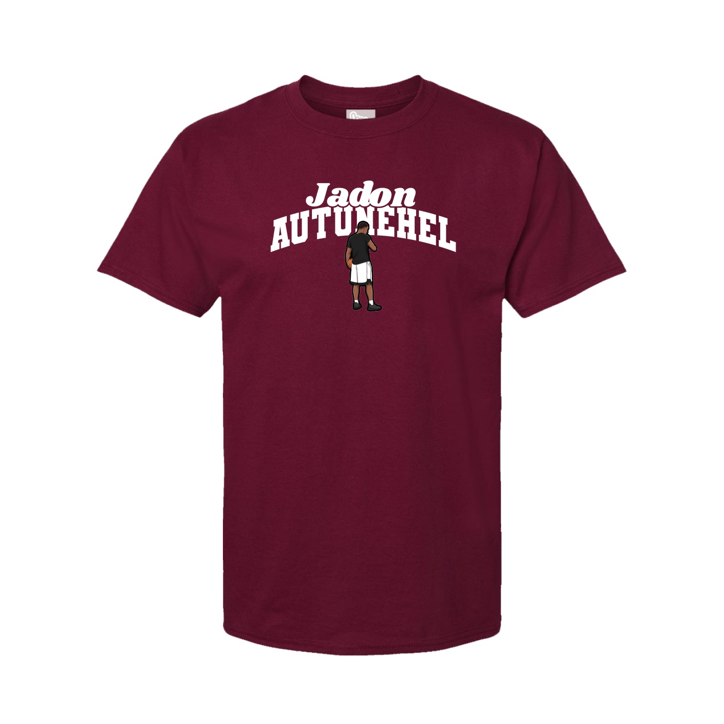 Tee — Signature Arch in Cardinal