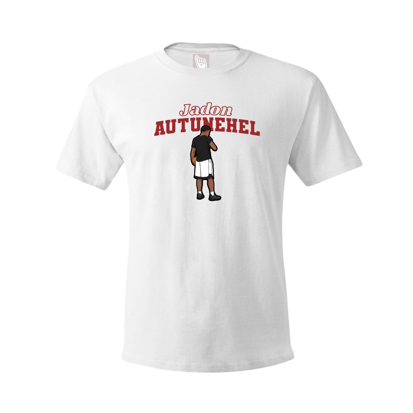 Tee — Name Arch in White