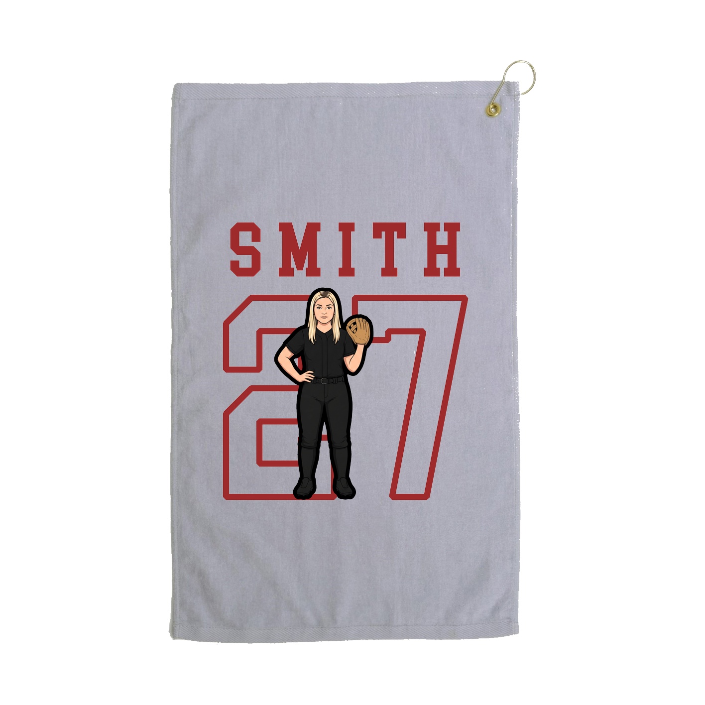 Golf Towel — Shirsey in Grey