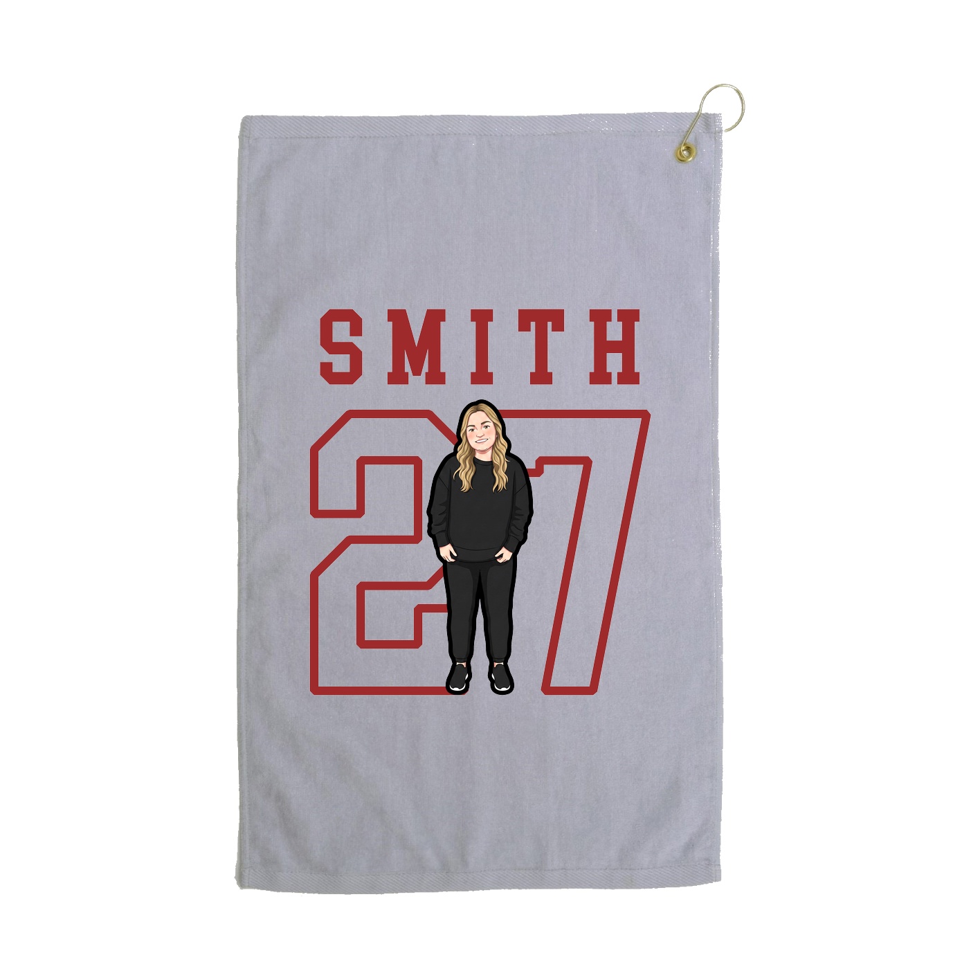 Golf Towel — Shirsey in Grey