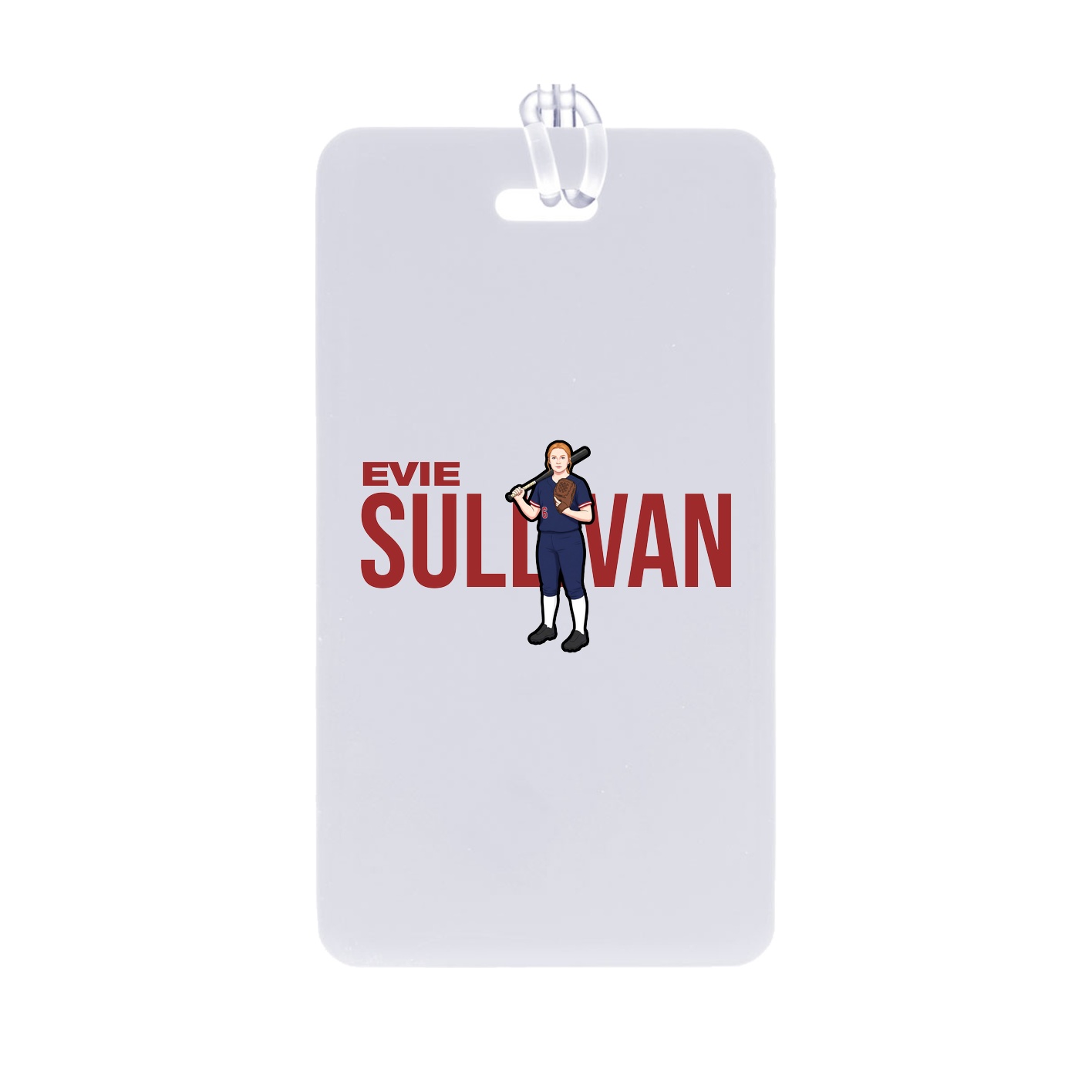 Bag Tag — Player Name in Classic