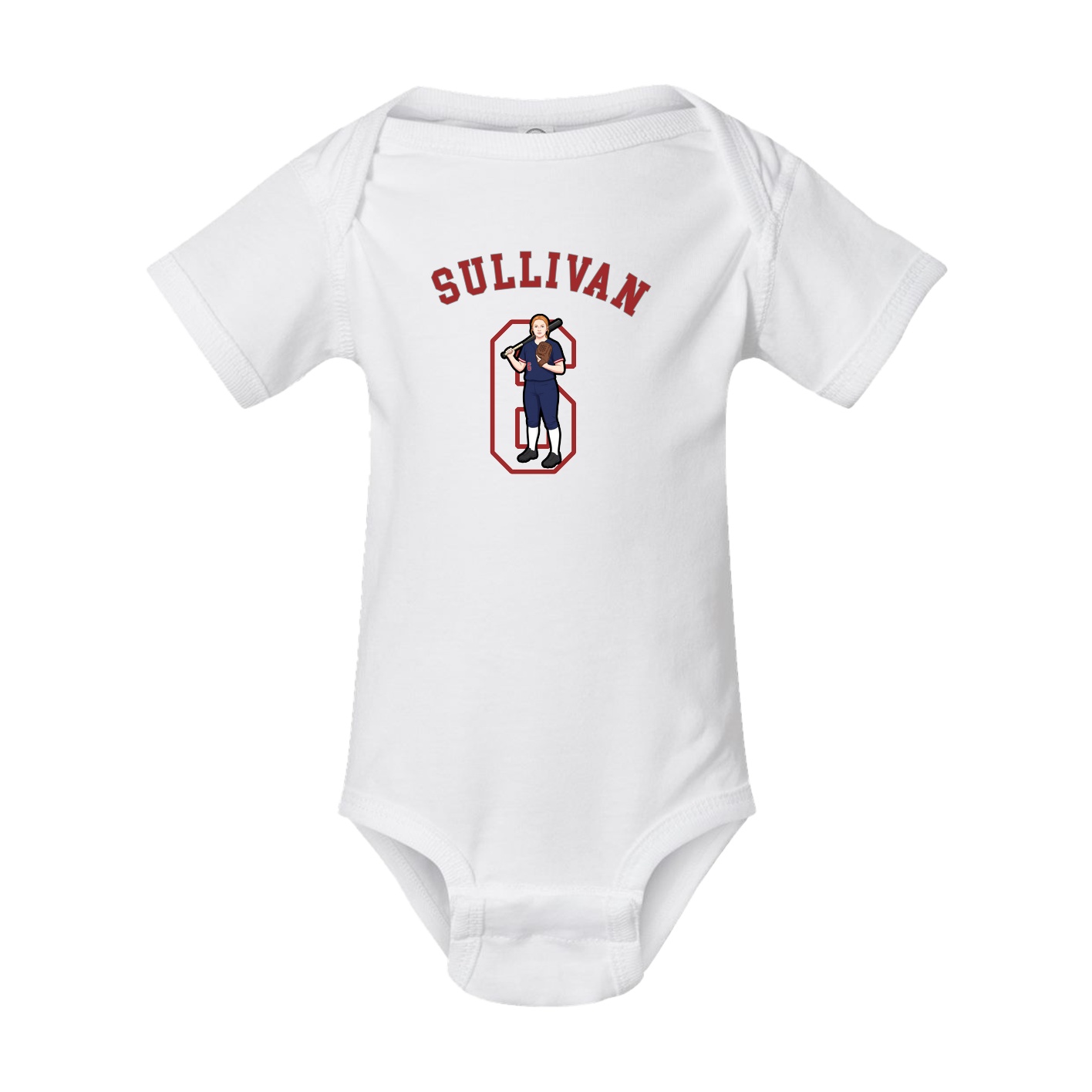 Baby Onesie — Shirsey Arch in White