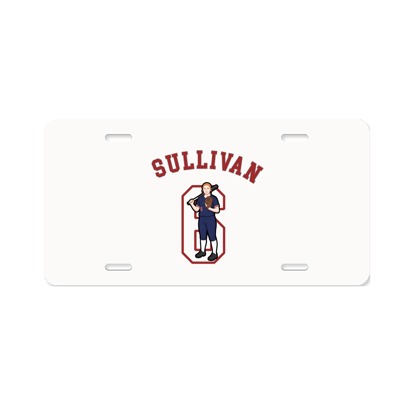 License Plate — Shirsey Arch in Classic