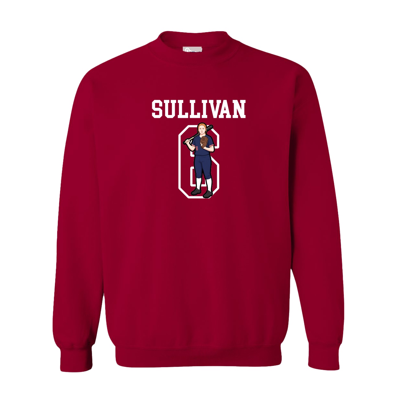 Fleece Crew — Shirsey in Cardinal