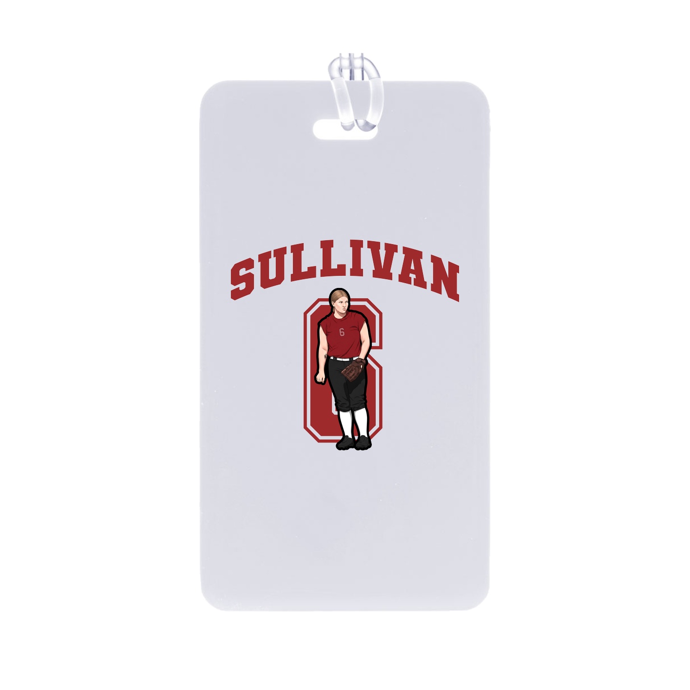 Bag Tag — Number in Classic