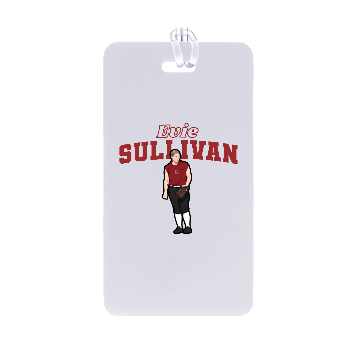 Bag Tag — Name Arch in Classic