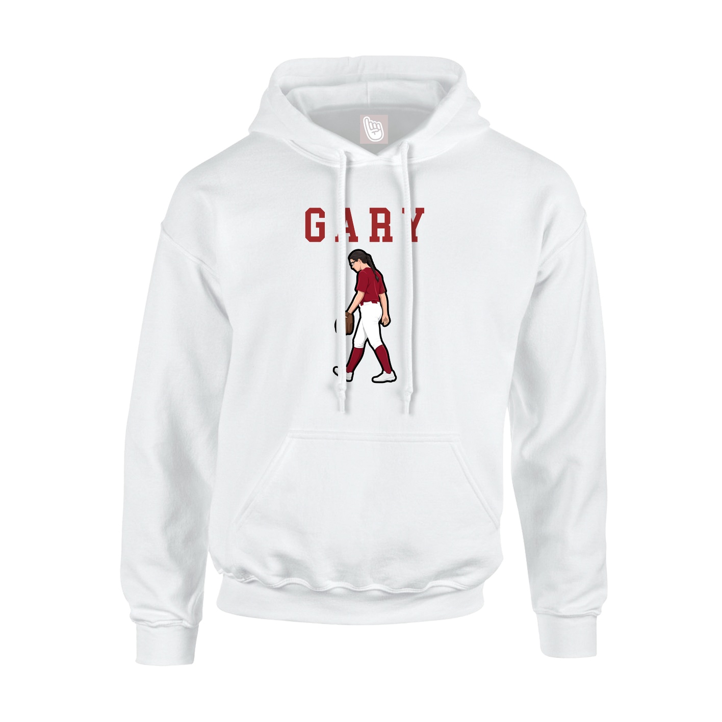 Youth Hoodie — Shirsey in White