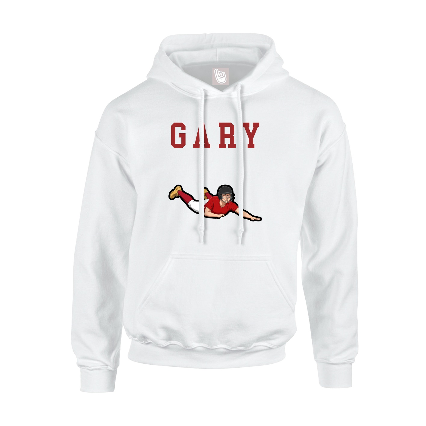 Youth Hoodie — Shirsey in White