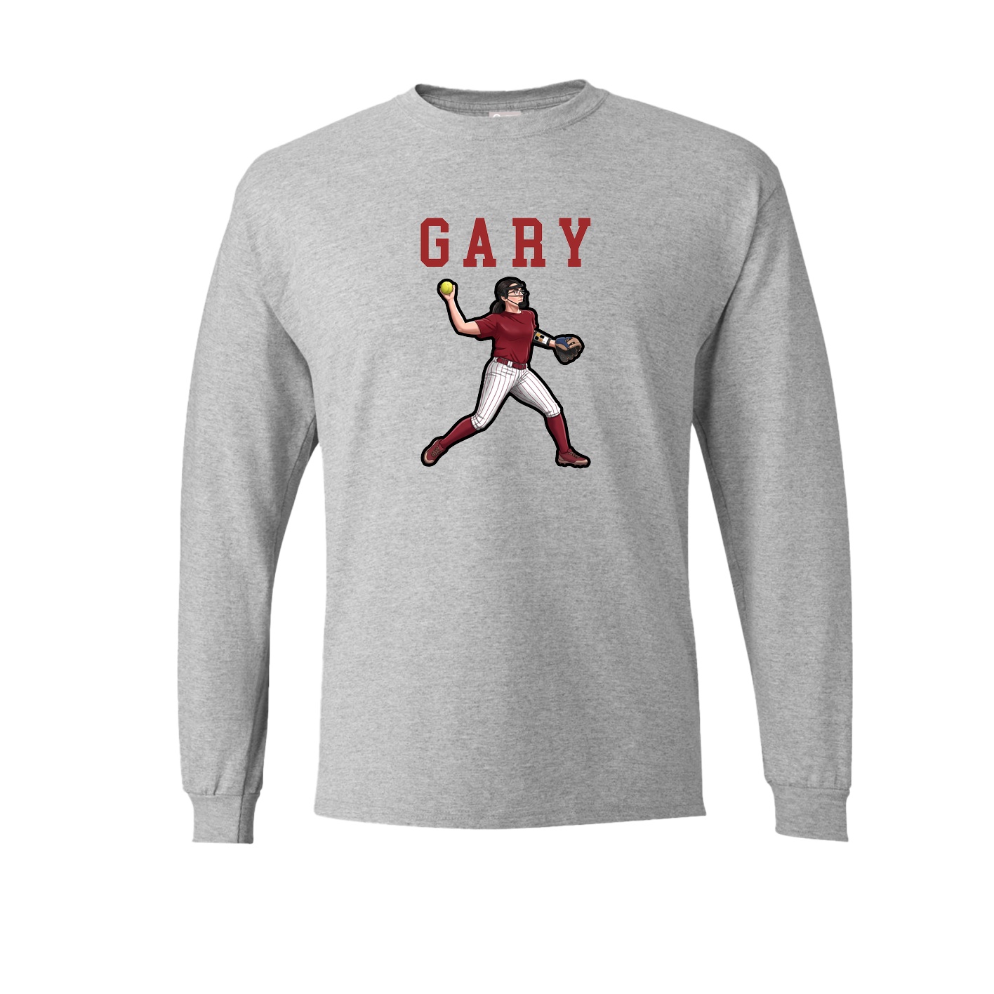 Long Sleeve Tee — Shirsey in Grey