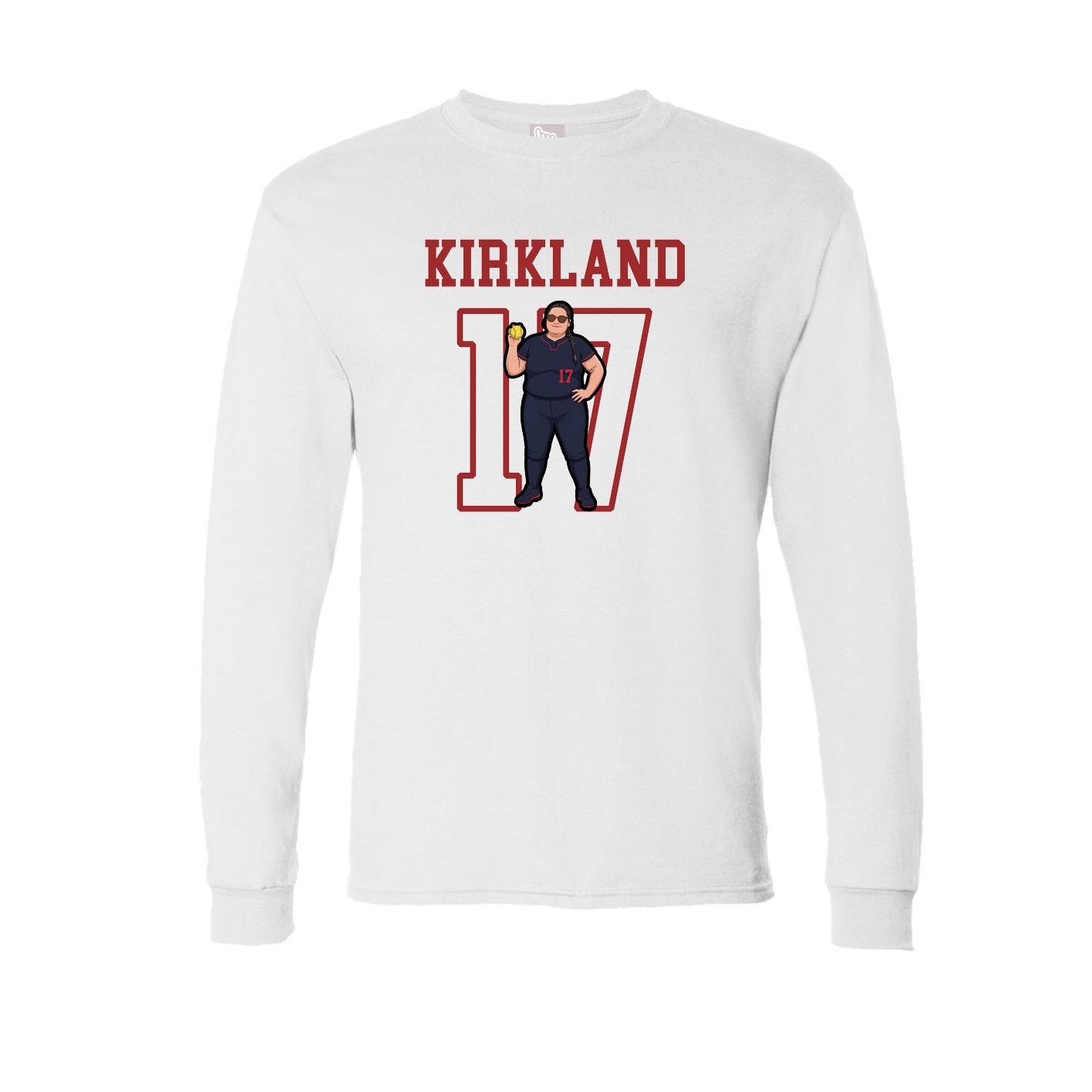 Long Sleeve Tee — Shirsey in White
