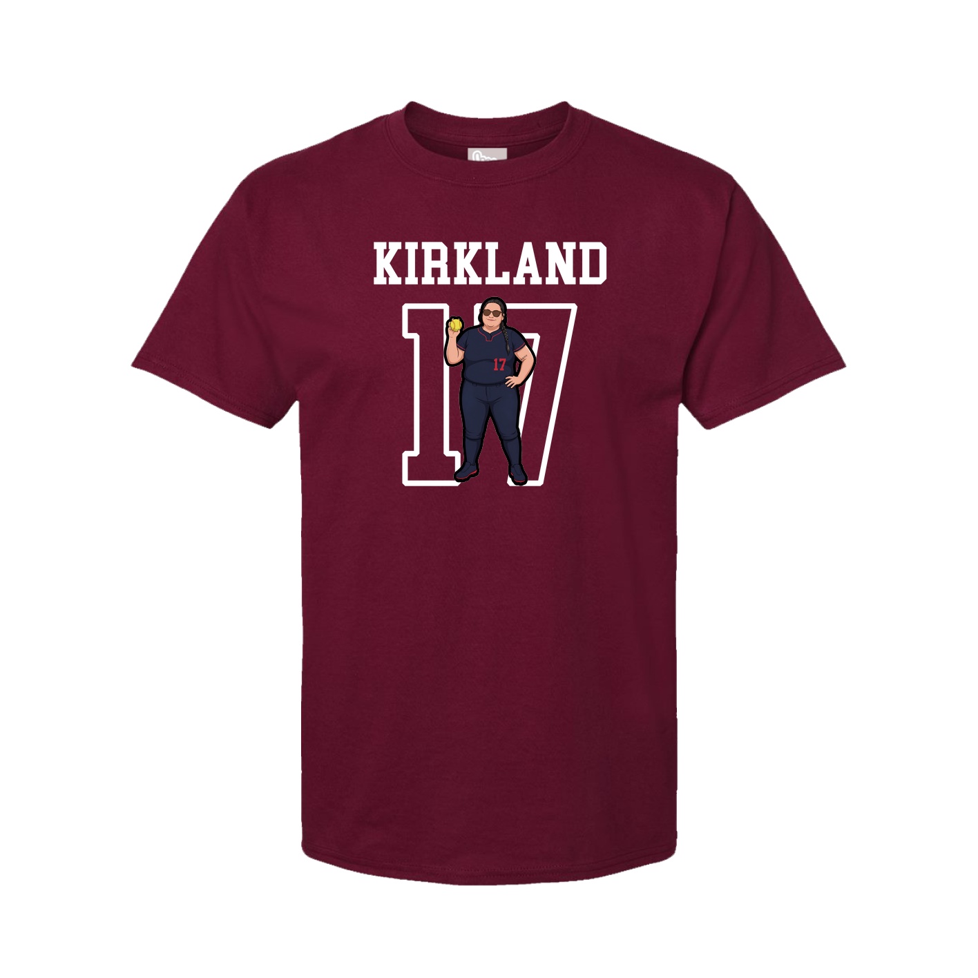 Youth Tee — Shirsey in Cardinal