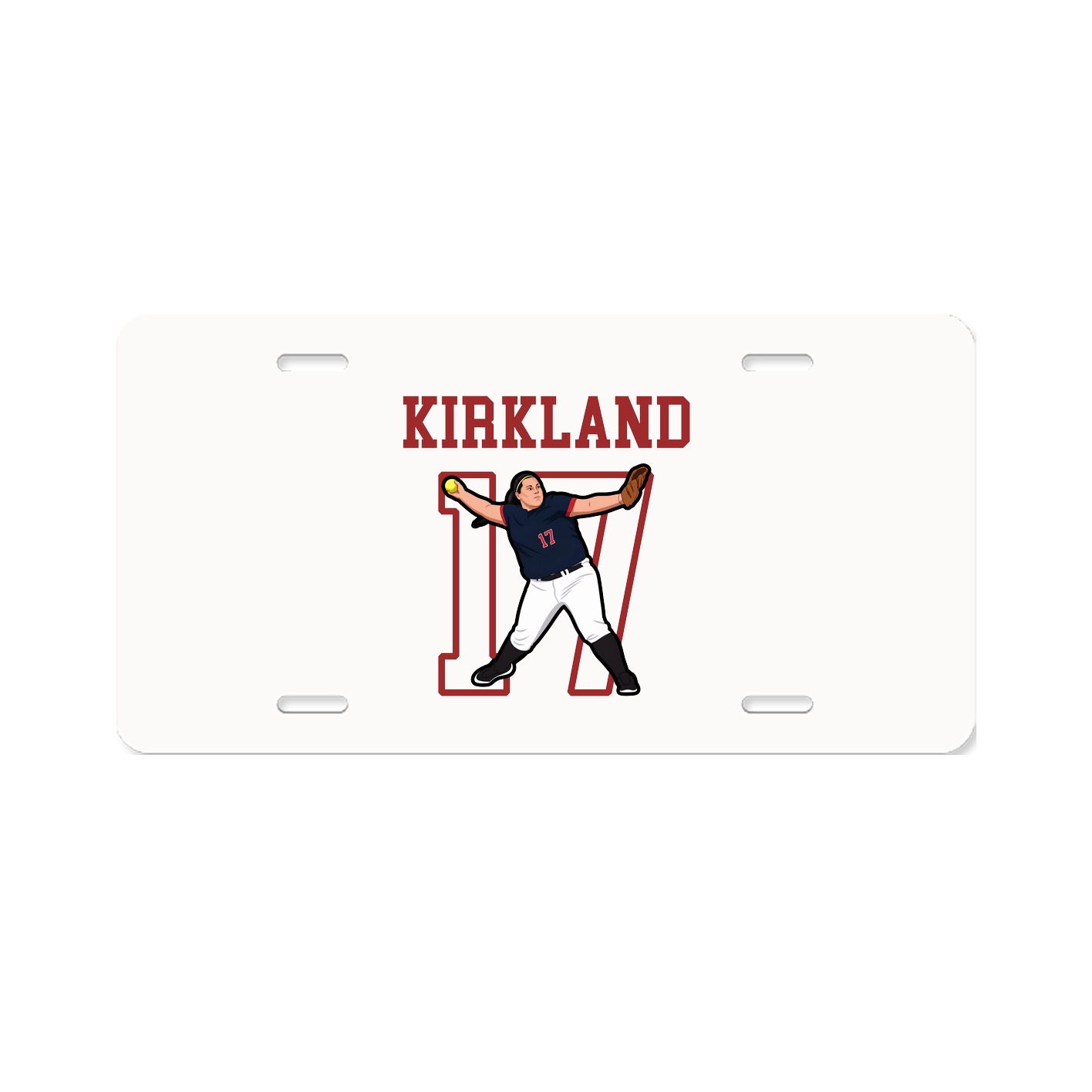 License Plate — Shirsey in Classic