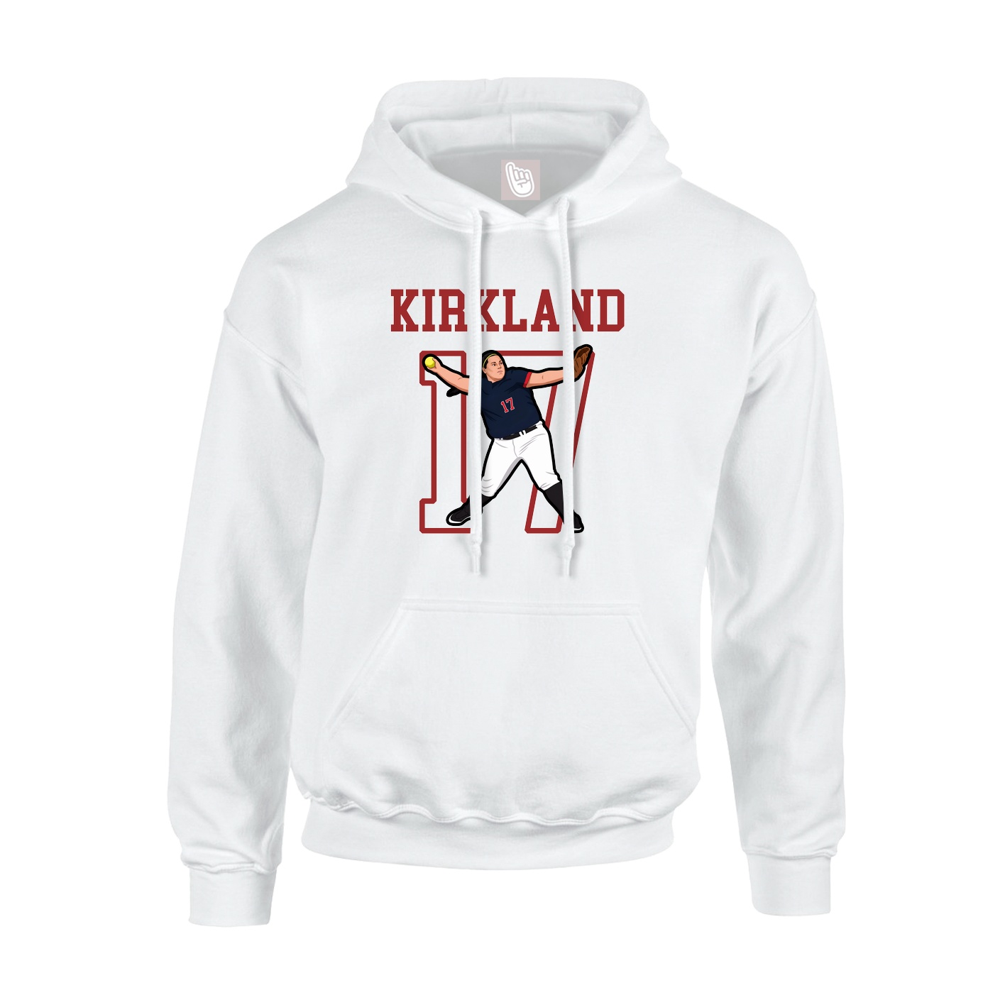 Youth Hoodie — Shirsey in White