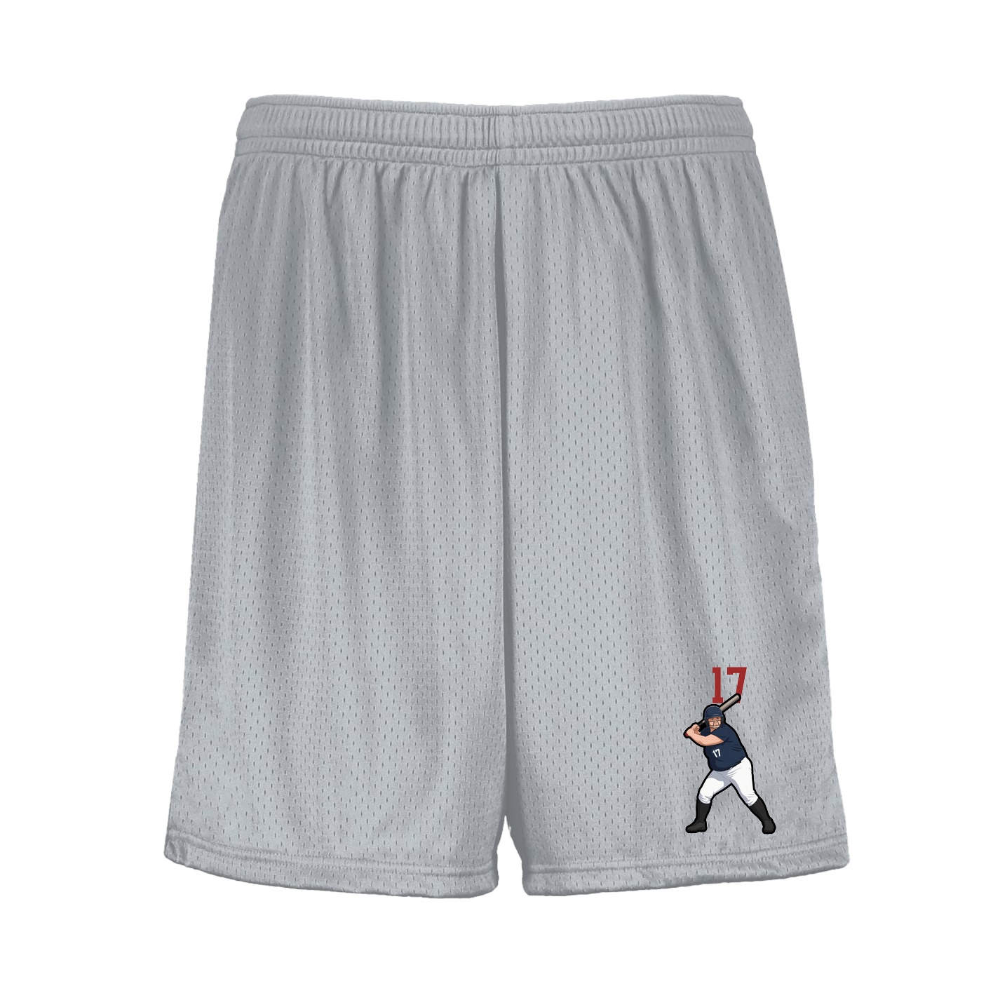 Shorts — Number Top in Silver