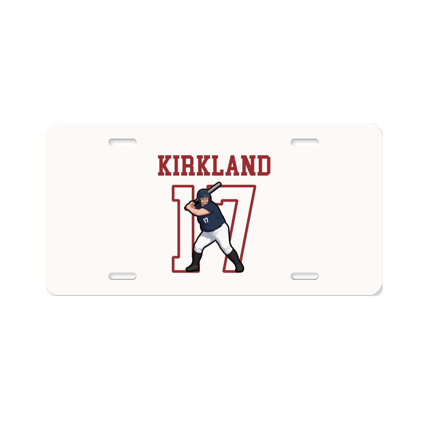 License Plate — Shirsey in Classic