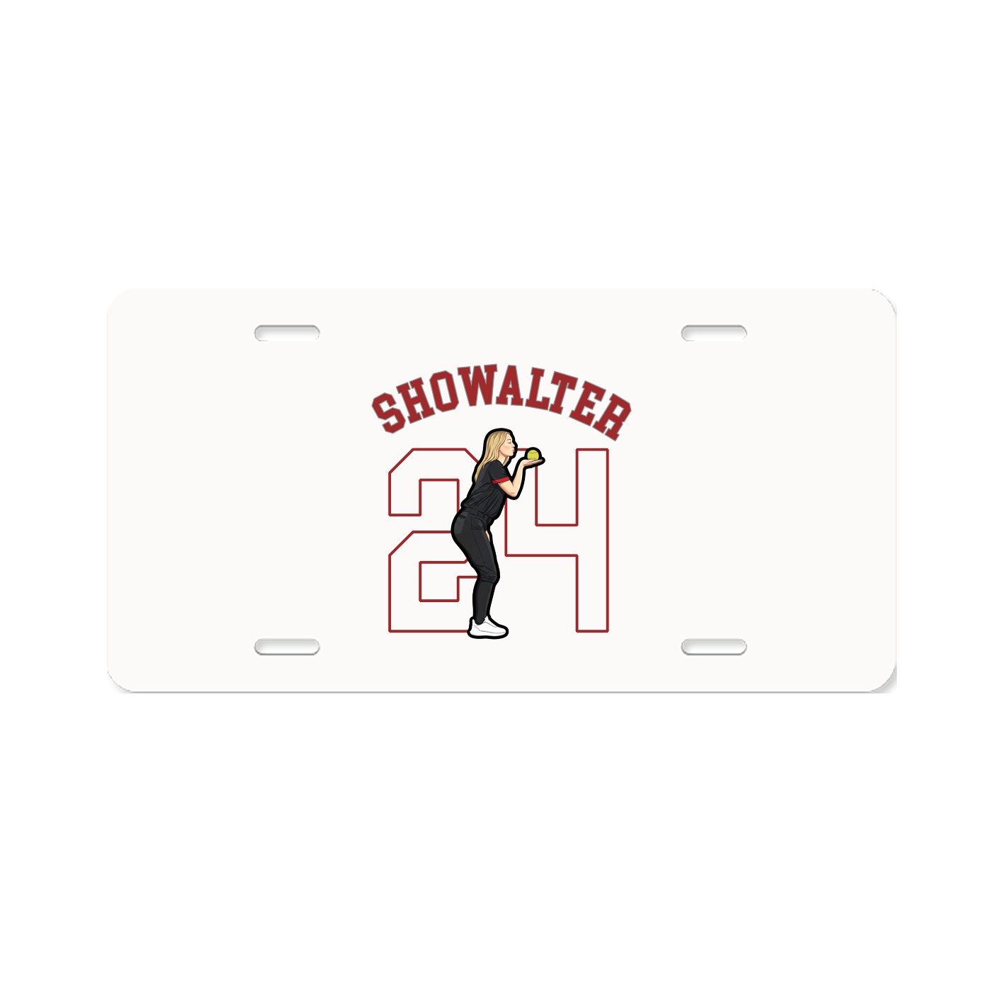 License Plate — Shirsey Arch in Classic