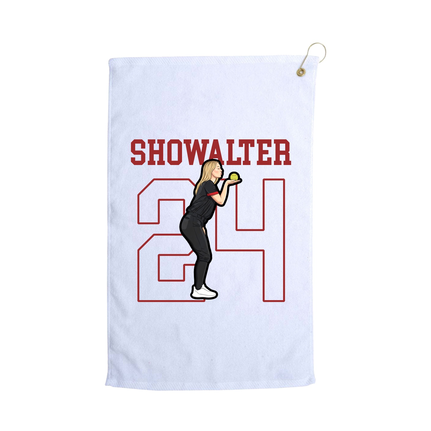 Golf Towel — Shirsey in White
