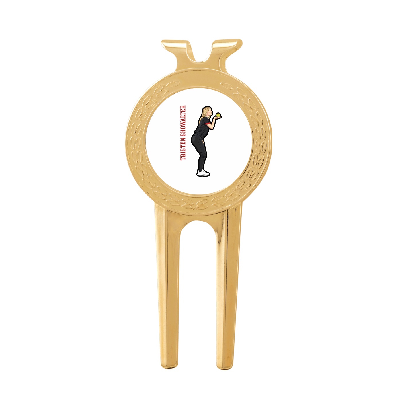 Divot Tool with Ball Marker — Name Vertical in Classic