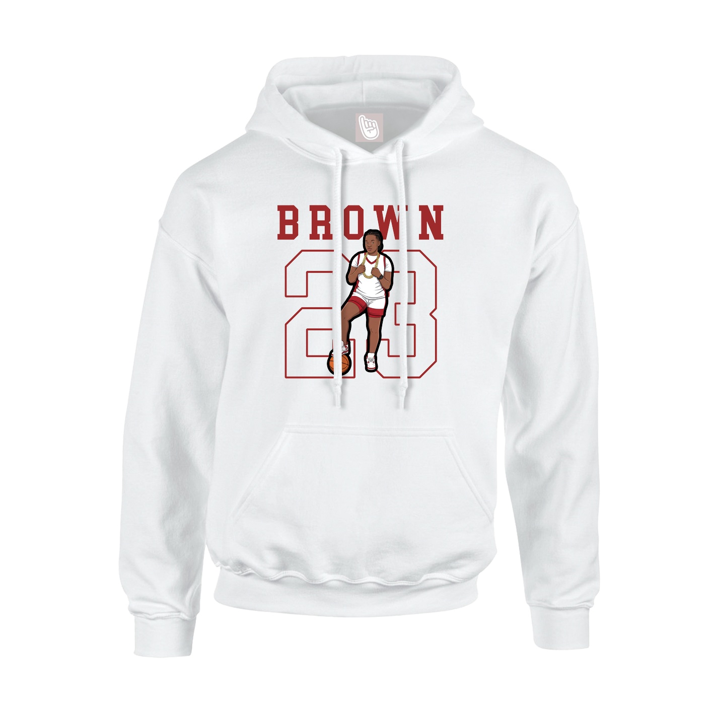Youth Hoodie — Shirsey in White