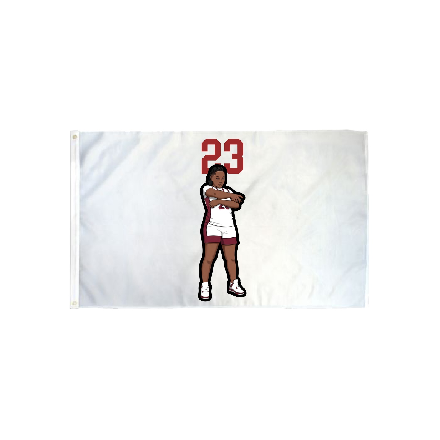 3x5 Flag — Number Top in Classic