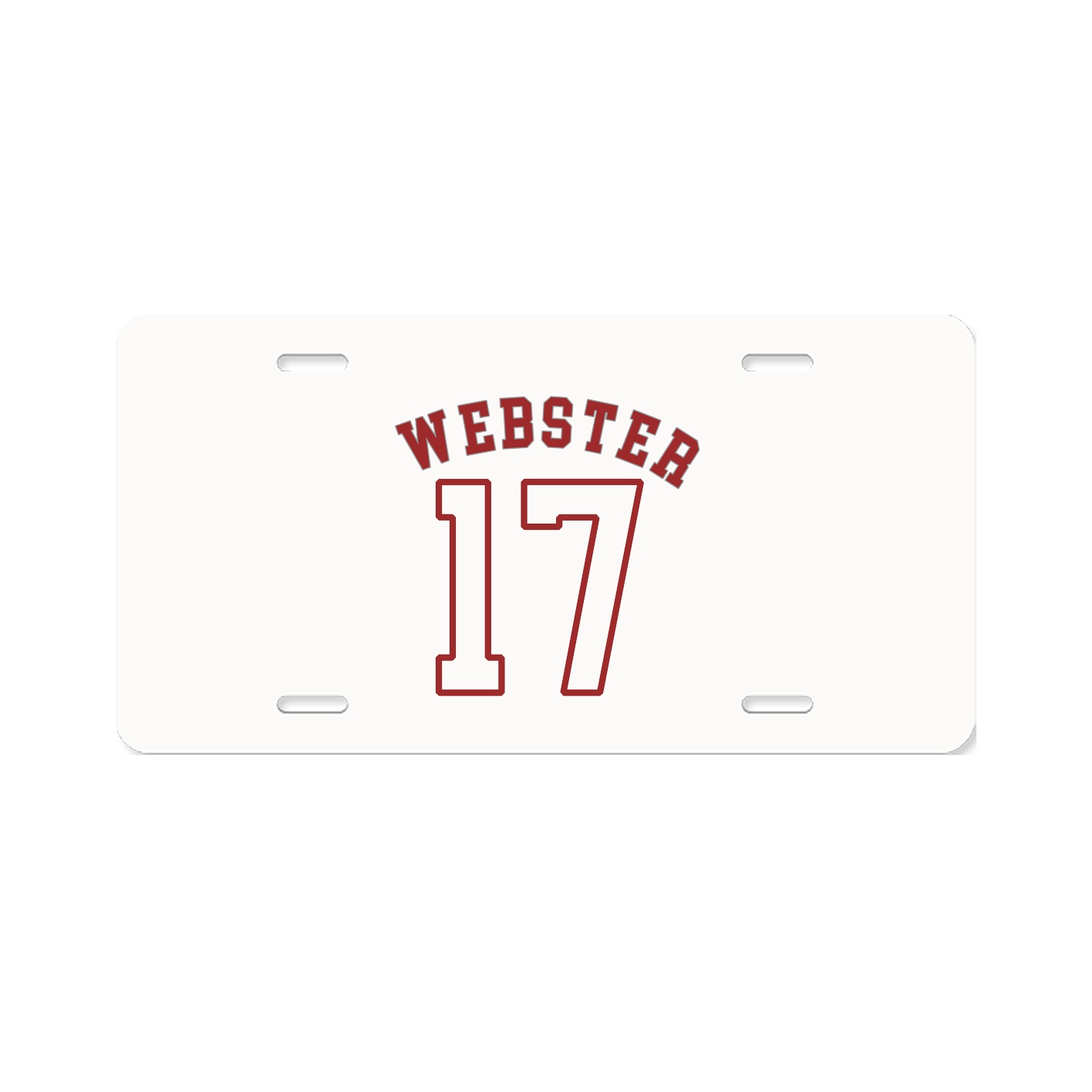 License Plate — Shirsey Arch in Classic