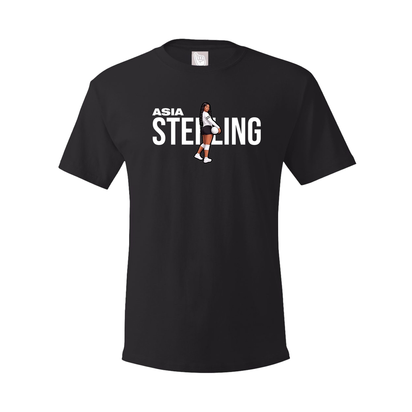 Youth Tee — Player Name in Black