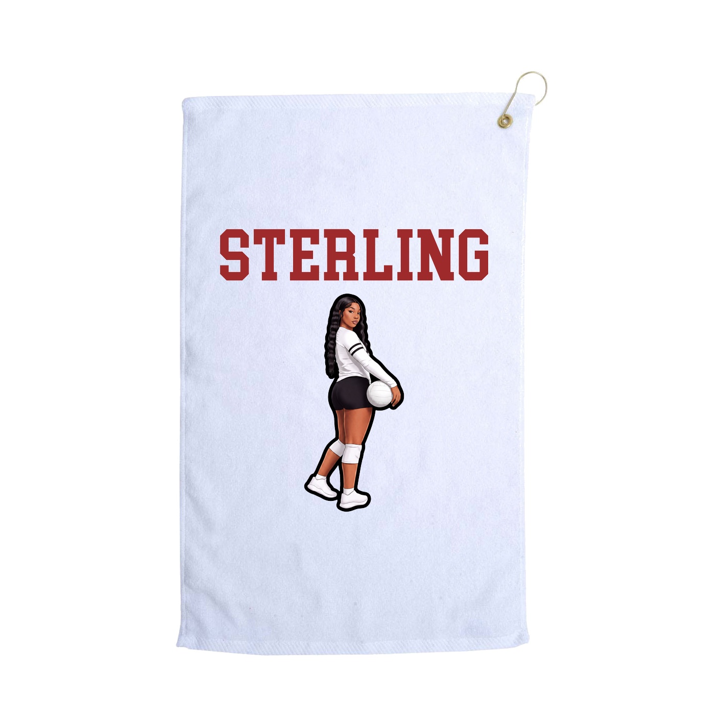 Golf Towel — Shirsey in White