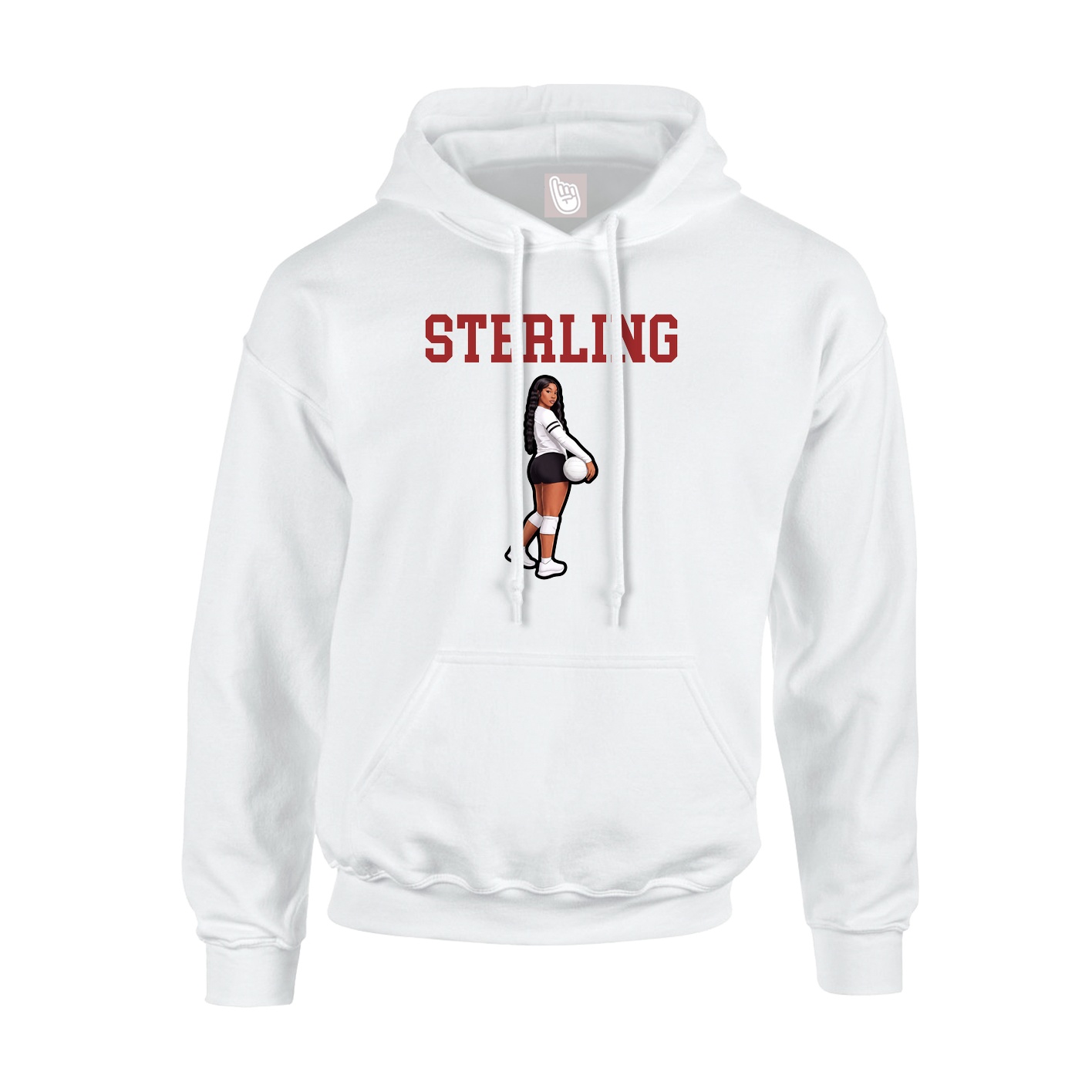 Youth Hoodie — Shirsey in White