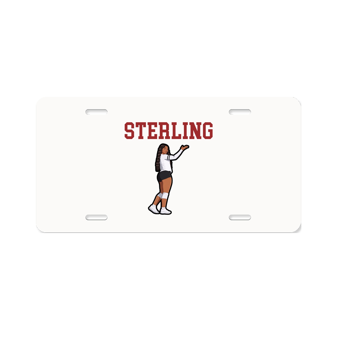 License Plate — Shirsey in Classic