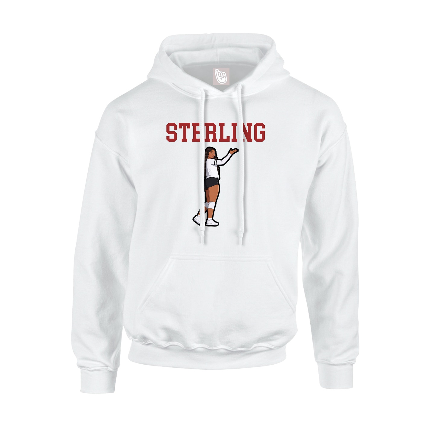 Youth Hoodie — Shirsey in White