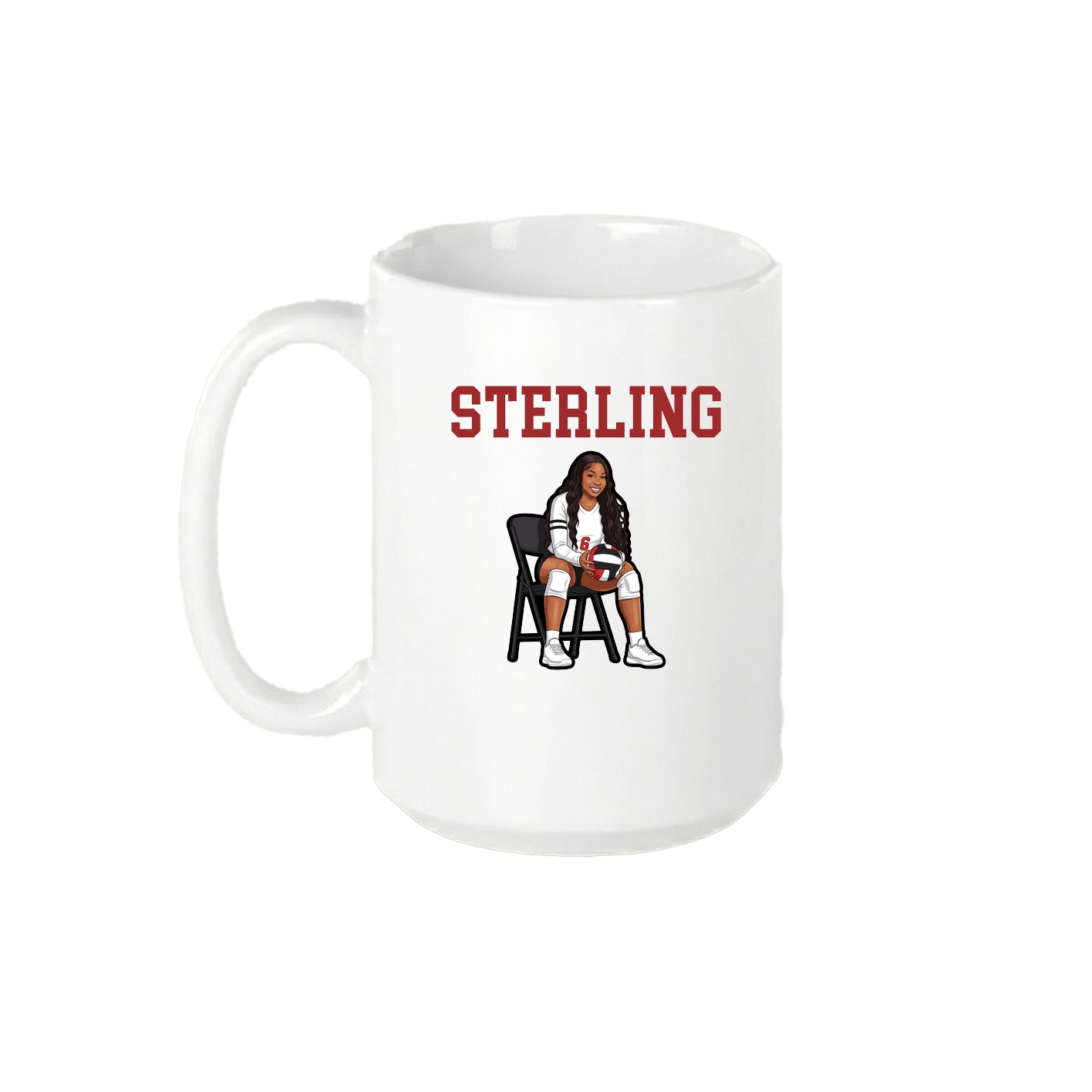 15oz Coffee Mug — Shirsey in White