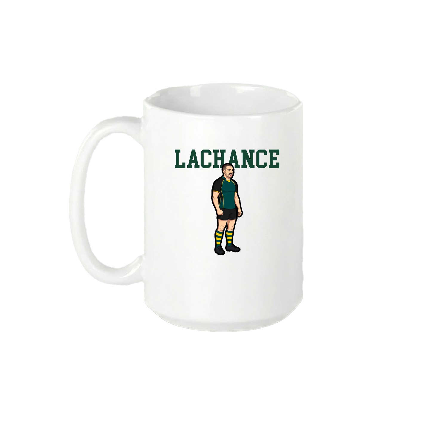 15oz Coffee Mug — Shirsey in White